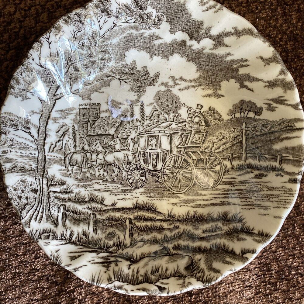 VTG Royal Mail Fine Staffordshire Ironstone 5.25” Fruit Bowl Made In England